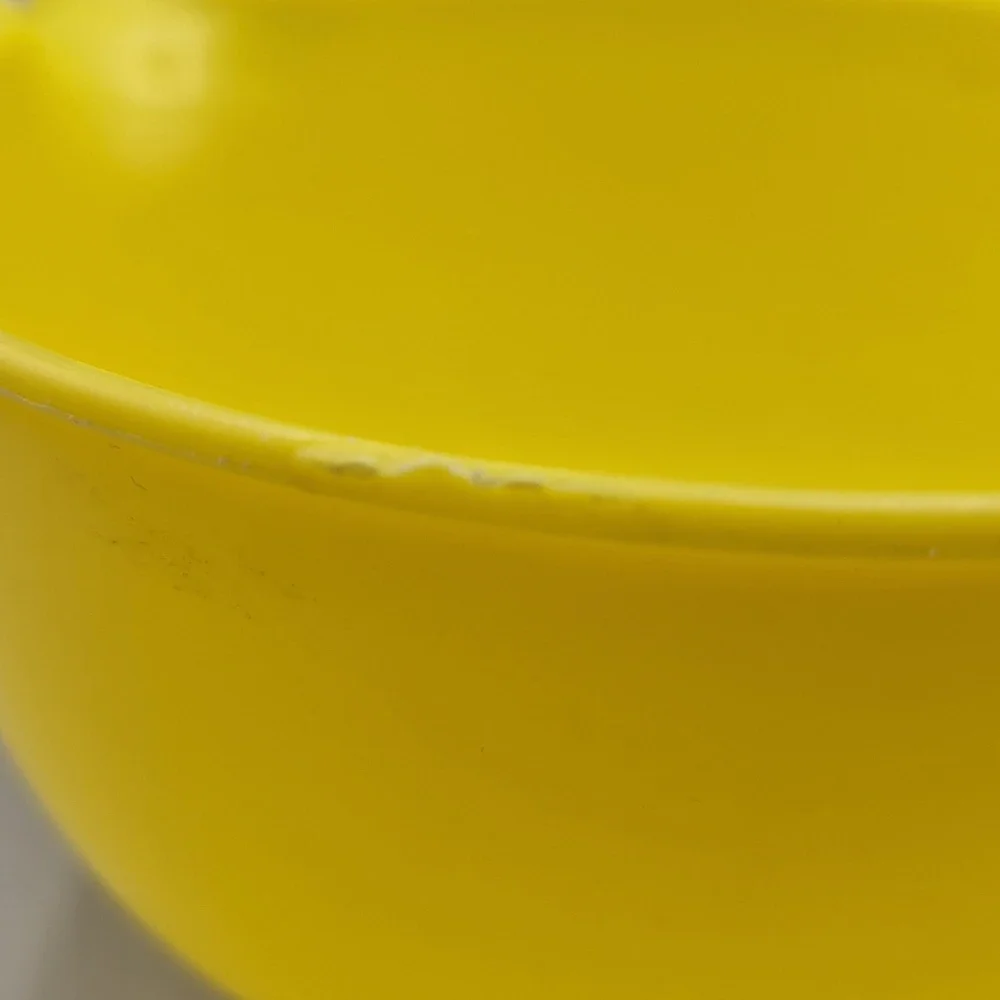 RUBBERMAID 3 Cup 700 ML‎ Yellow Mixing Bowl Pour Spout Handle #3004 5.75